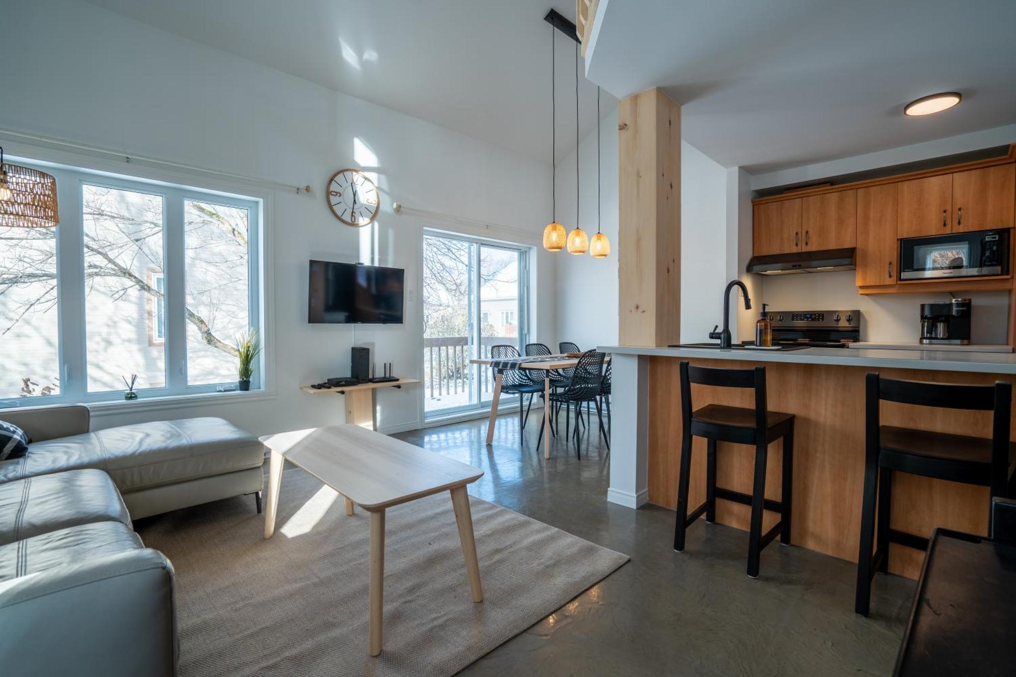 Hebergement Mont-Ste-Anne Condos Beaupré Стая снимка