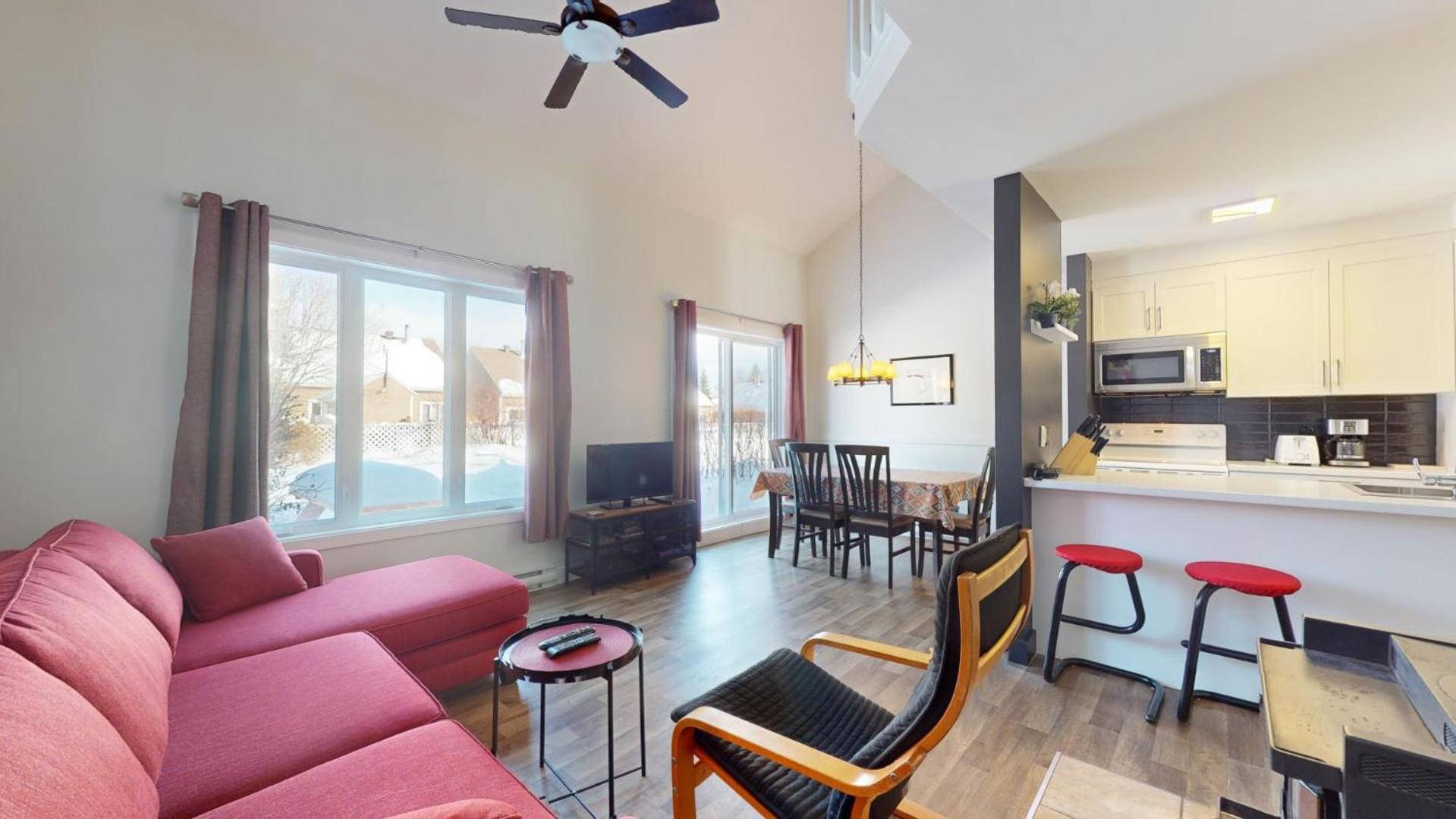 Hebergement Mont-Ste-Anne Condos Beaupré Стая снимка